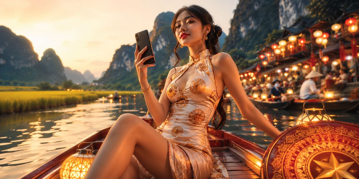 Người dân tham gia xổ số tại chợ đêm Ninh Bình và nhận hoàn tiền ưu đãi